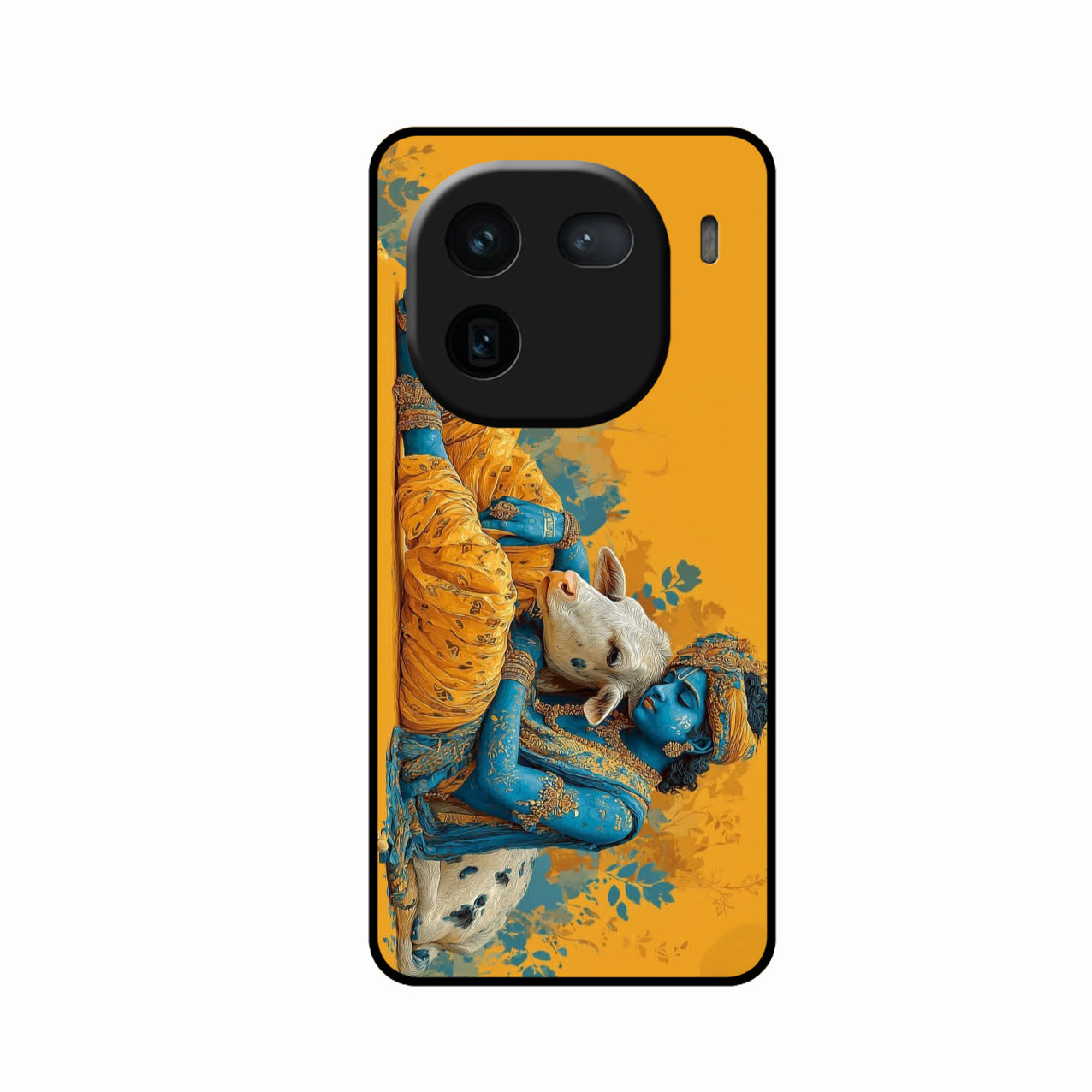 Divine Krishna Gopal Premium Glass Phone Case for iQOO 12 5G