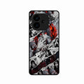 Itachi Uchiha Manga Collage Glass Phone Case for iQOO Neo 10R 5G