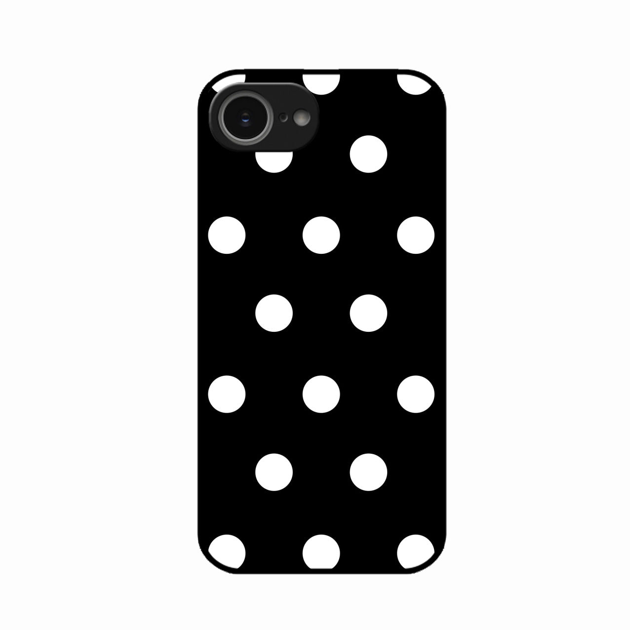 Classic Polka Dot Glass Phone Case for iPhone 16e