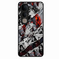 Itachi Uchiha Manga Collage Glass Phone Case for Vivo Y400 Pro 5G