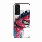 Red Blue Web Hero Glass Phone Cover for Samsung Galaxy A25 5G - ShopOnCliQ