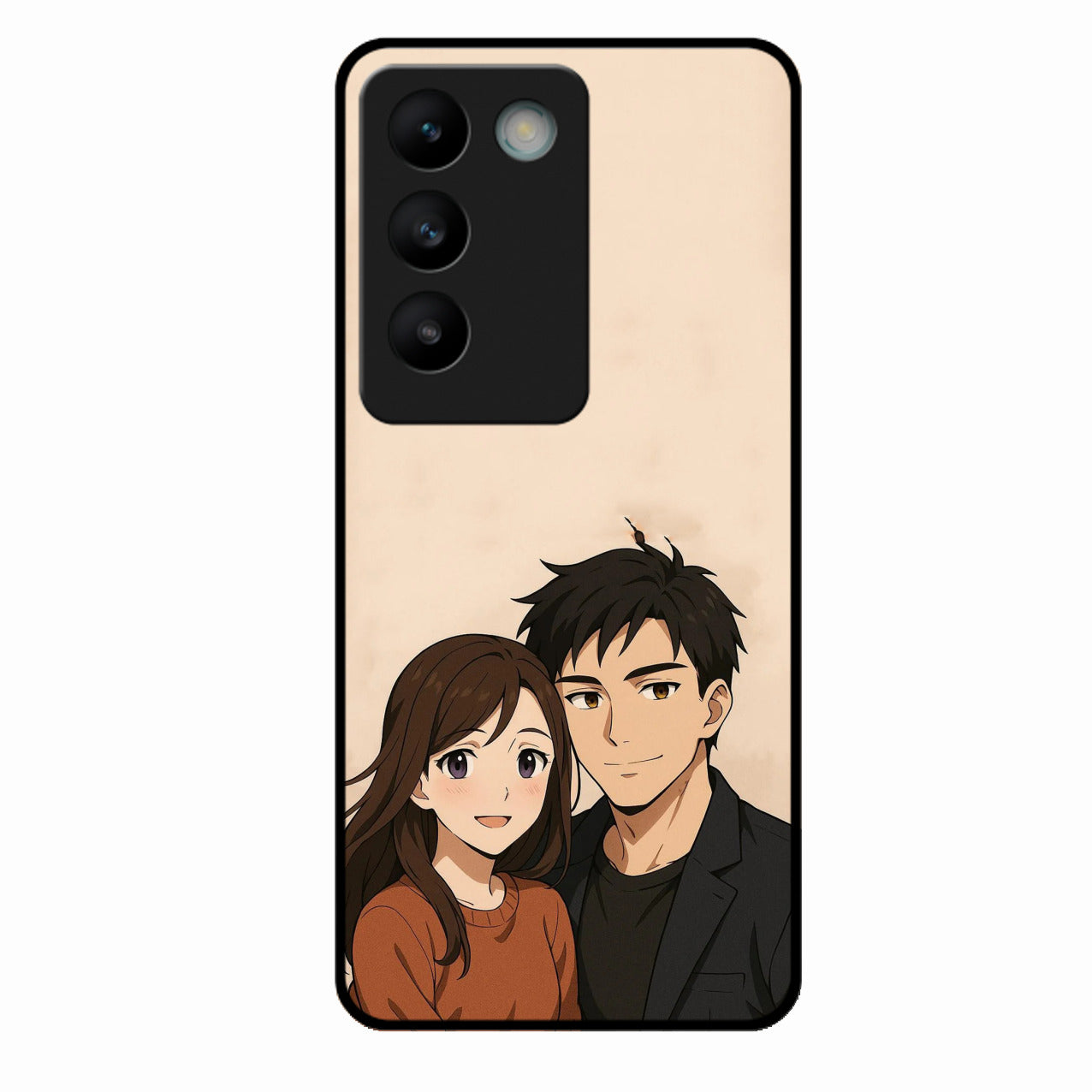 Custom Personalised Art Photo Glass Case for Vivo Y200E 5G