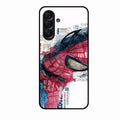 Red Blue Web Hero Glass Phone Cover for Samsung Galaxy A56 5G