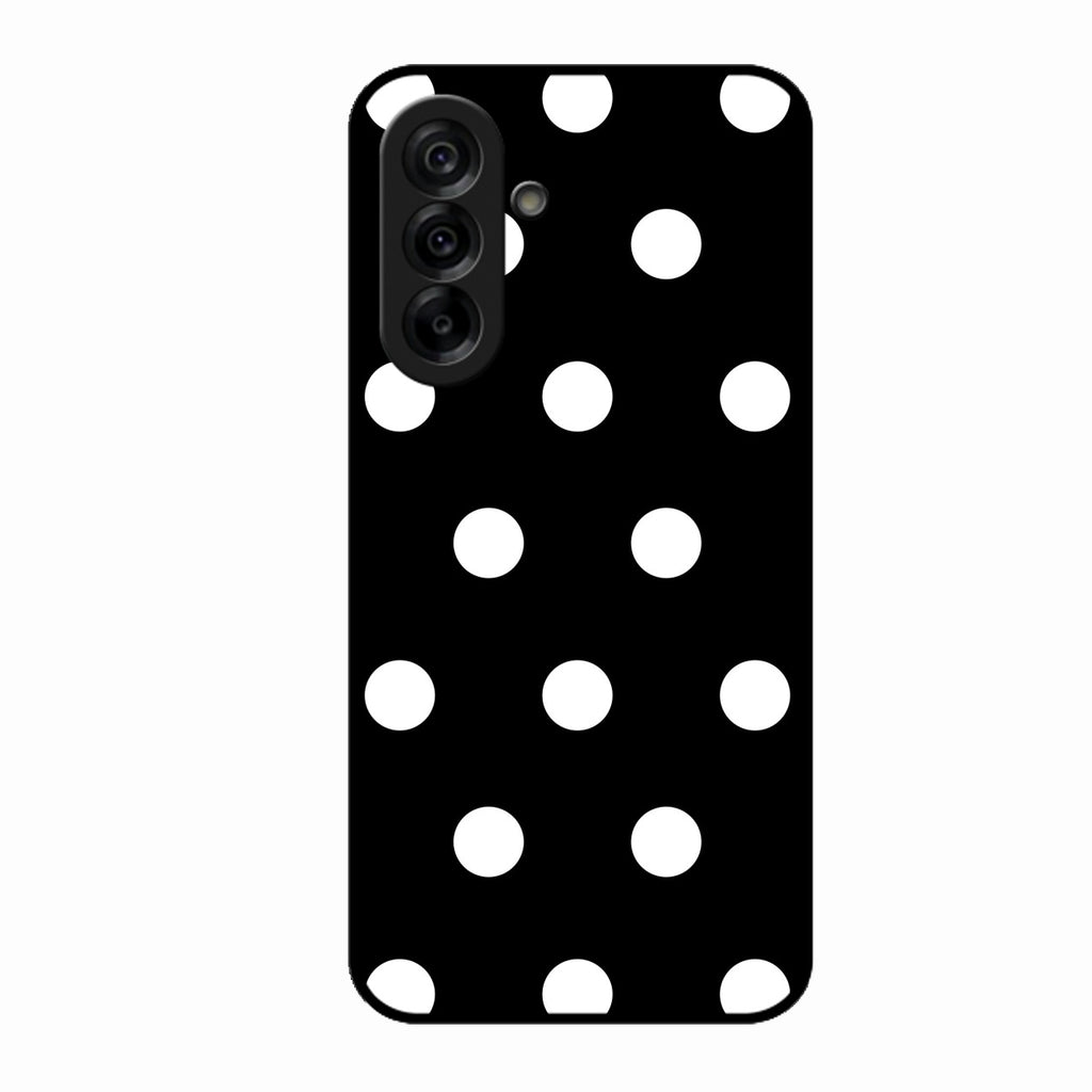 Classic Polka Dot Glass Phone Case for Samsung Galaxy A36 5G