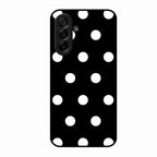 Classic Polka Dot Glass Phone Case for Samsung Galaxy A36 5G