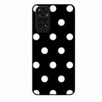 Classic Polka Dot Glass Phone Case for Redmi Note 11