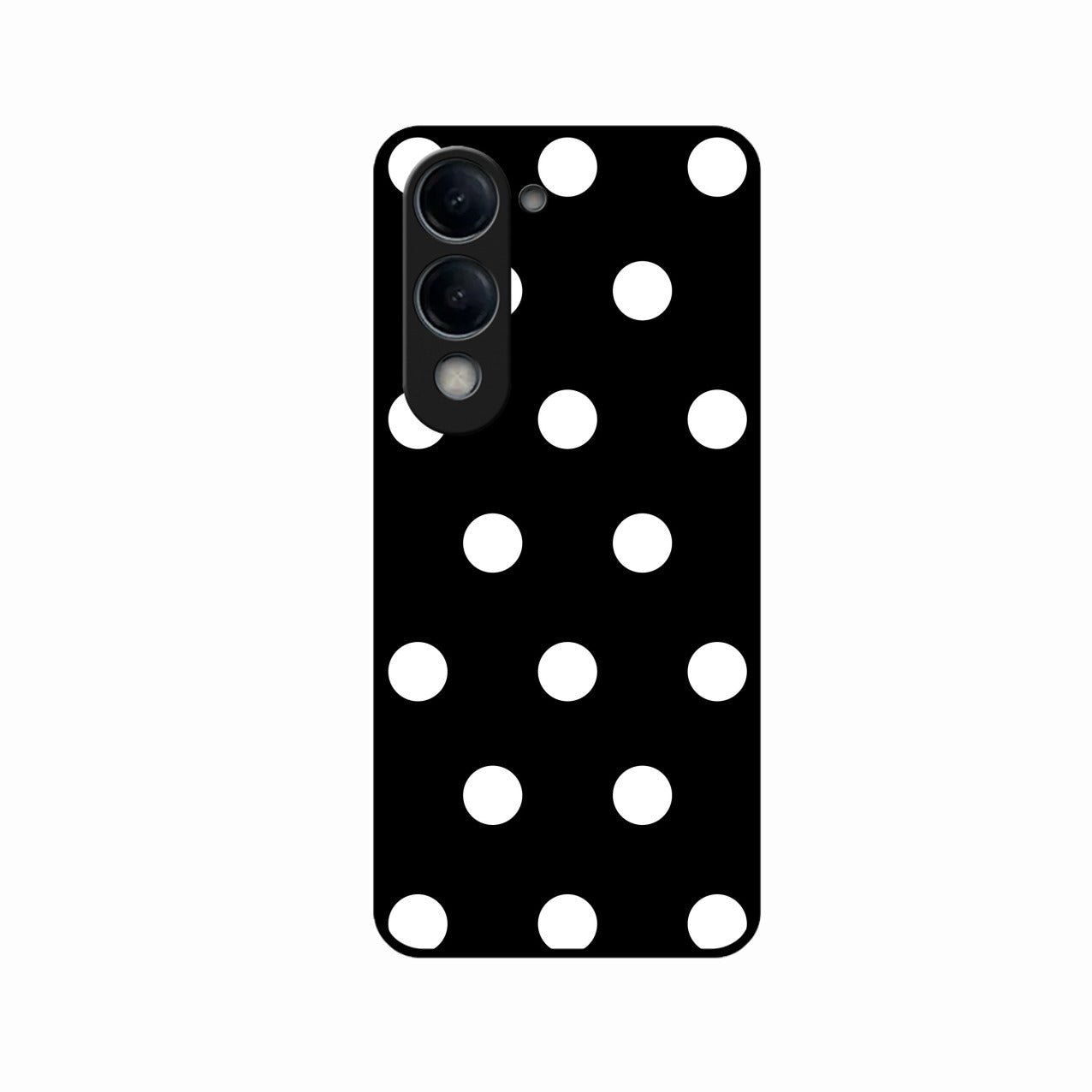 Classic Polka Dot Glass Phone Case for iQOO Z10 Lite