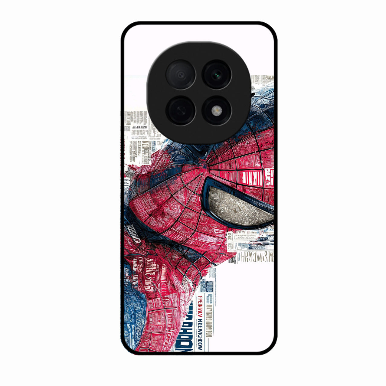 Red Blue Web Hero Glass Phone Cover for Oppo F29 Pro 5G