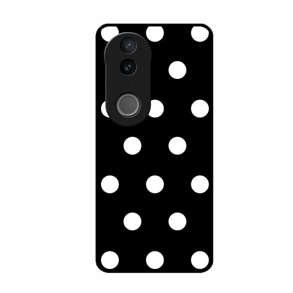 Classic Polka Dot Glass Phone Case for Vivo T4R 5G