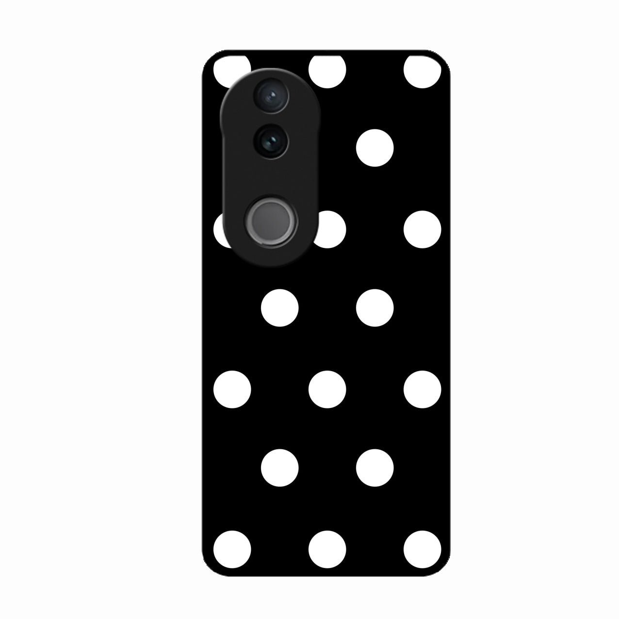Classic Polka Dot Glass Phone Case for Vivo T4R 5G