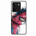Red Blue Web Hero Glass Phone Cover for Vivo Y200 Pro 5G