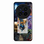 Eternal Radha Krishna Love Glass Phone Case for Samsung Galaxy S24 Plus 5G