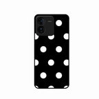 Classic Polka Dot Glass Phone Case for iQOO Z9 5G