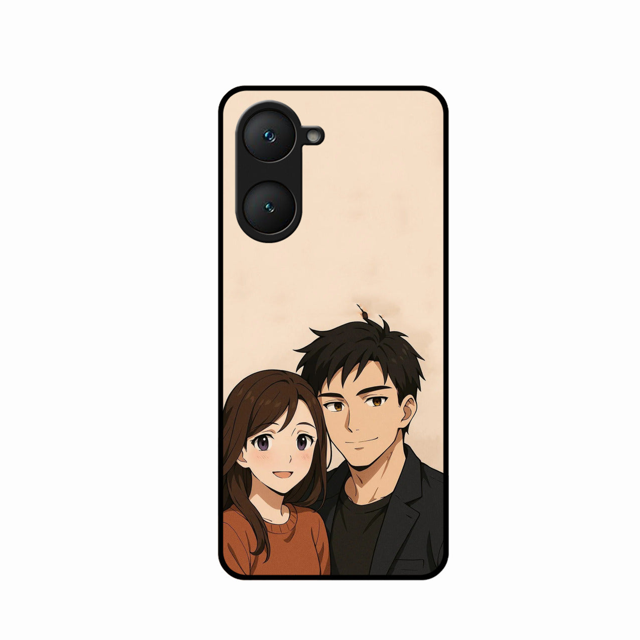 Custom Personalised Art Photo Glass Case for iQOO Z9 Lite 5G