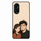 Custom Personalised Art Photo Glass Case for Oppo F23 5G
