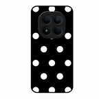 Classic Polka Dot Glass Phone Case for Redmi Note 15 Pro Plus 5G