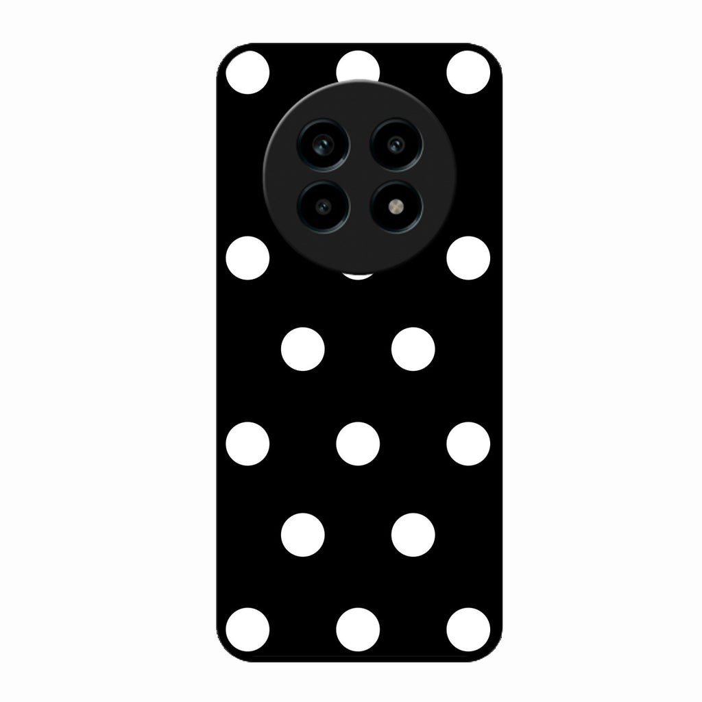 Classic Polka Dot Glass Phone Case for Realme 13 Pro 5G