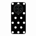 Classic Polka Dot Glass Phone Case for Realme 13 Pro 5G