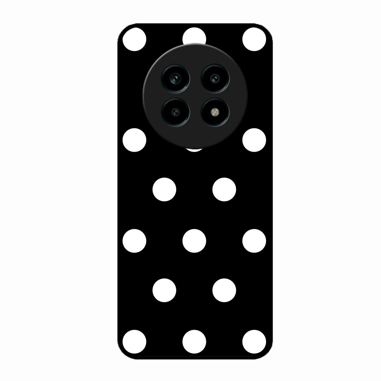Classic Polka Dot Glass Phone Case for Realme 13 Pro 5G