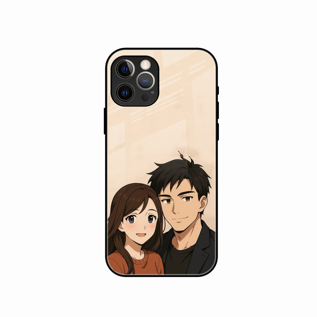Custom Personalised Art Photo Glass Case for iPhone 15 Pro Max