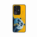 Cute Panda Sketch Premium Glass Phone Case for iQOO Z10x 5G