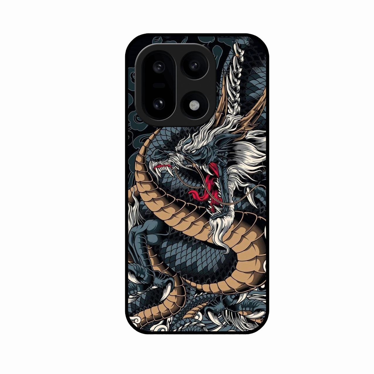 Midnight Dragon Glass Phone Case for OnePlus 15 5G