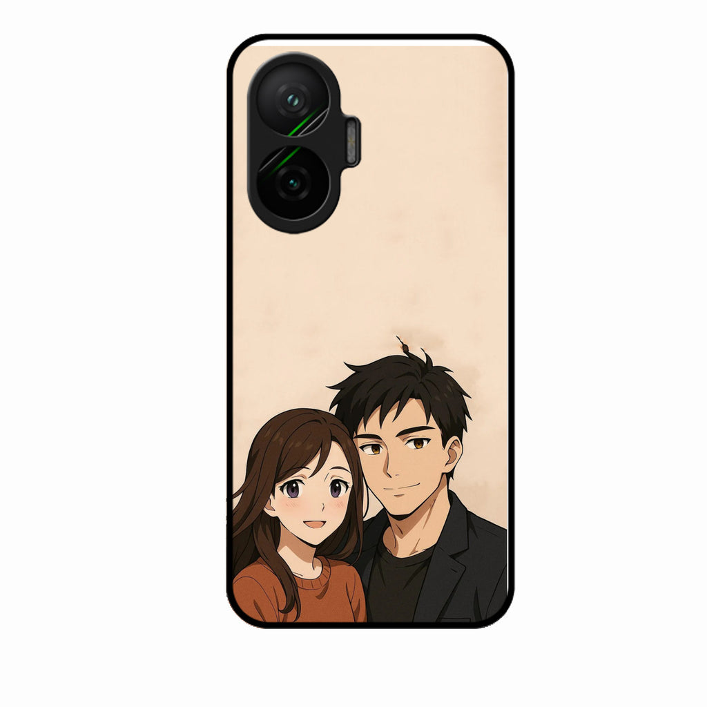 Custom Personalised Art Photo Glass Case for Poco F7 5G