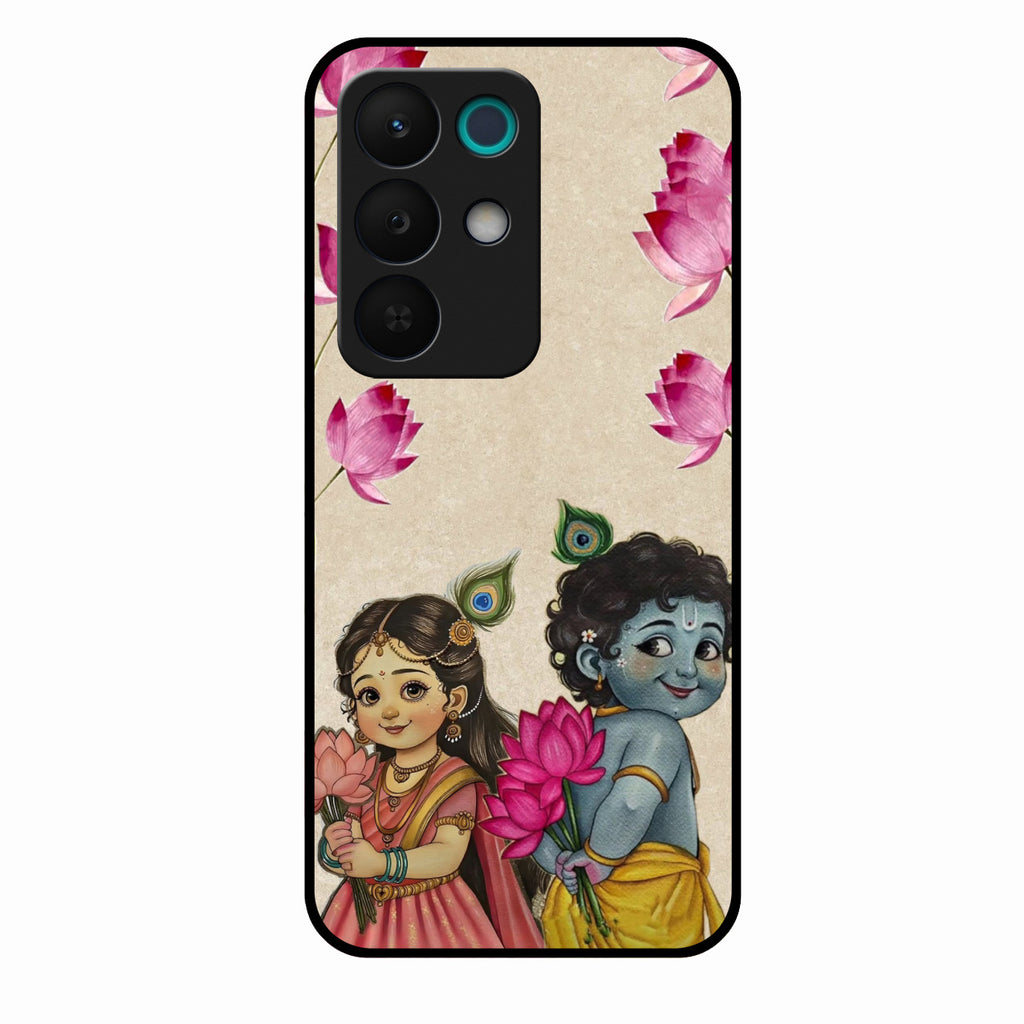 Krishna Eternal Lotus Glass Case for Realme 15X 5G
