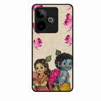 Krishna Eternal Lotus Glass Case for Realme Gt 7T 5G