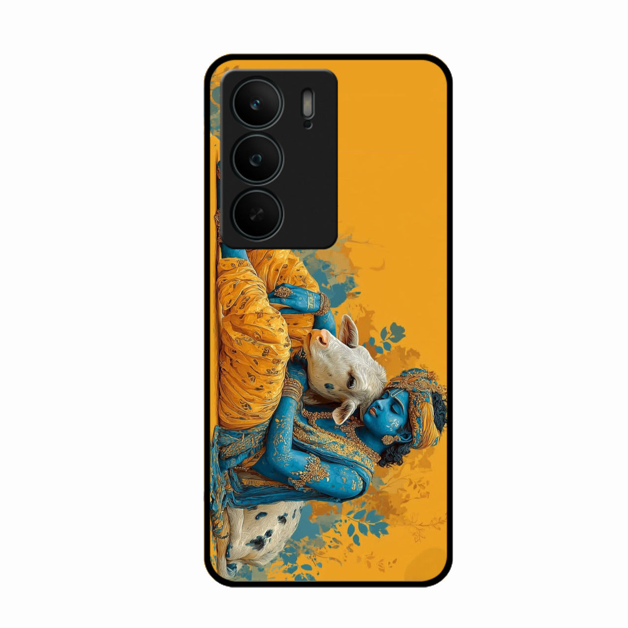 Divine Krishna Gopal Premium Glass Phone Case for Realme C75 5G