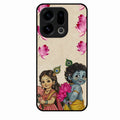 Krishna Eternal Lotus Glass Case for Oppo Find X9 5G