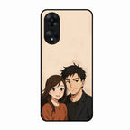 Custom Personalised Art Photo Glass Case for Oppo A78 5G