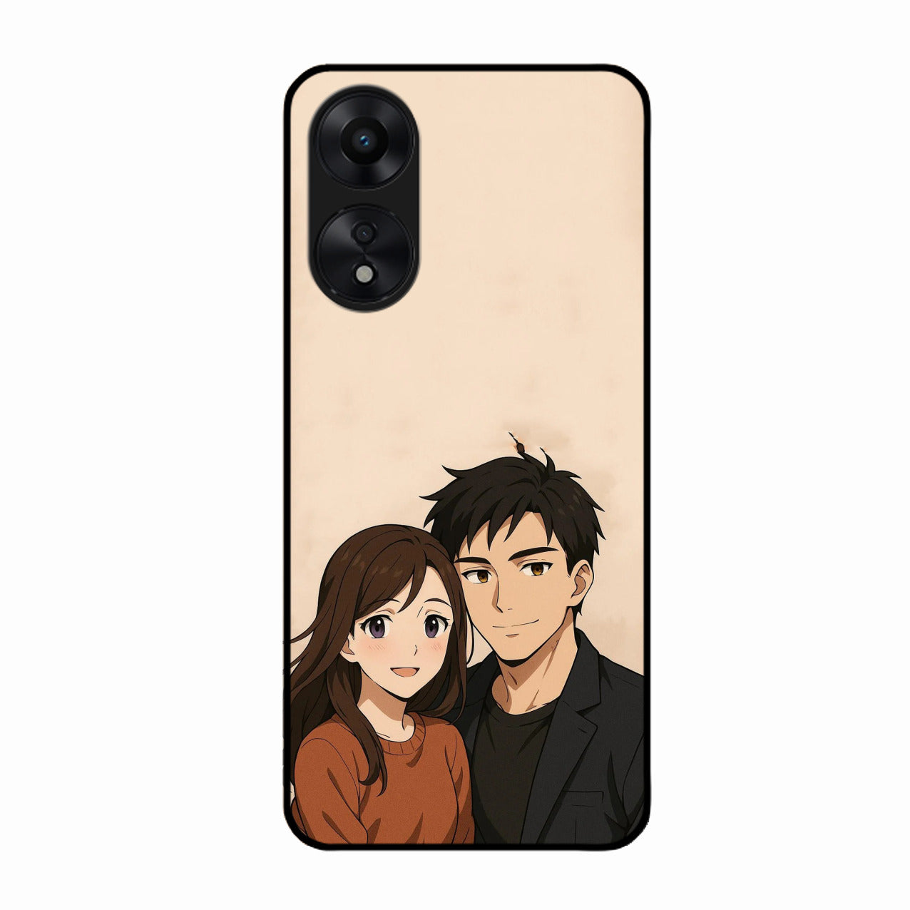 Custom Personalised Art Photo Glass Case for Oppo A78 5G