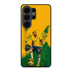 Golden Striker Glass Phone Case for Samsung Galaxy S26 Ultra 5G