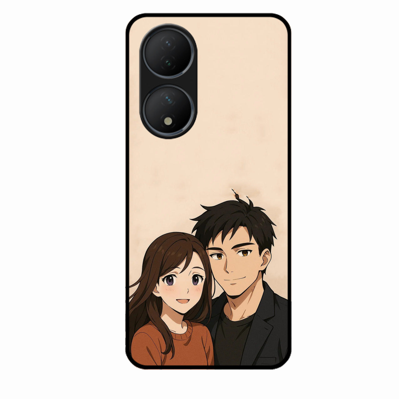 Custom Personalised Art Photo Glass Case for Vivo T2 5G