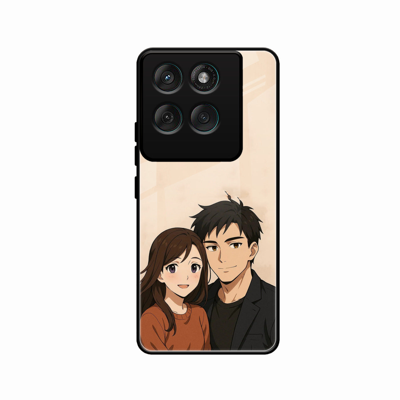 Custom Personalised Art Photo Glass Case for Motorola Edge 60 Pro 5G