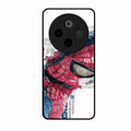 Red Blue Web Hero Glass Phone Cover for Vivo T4 5G