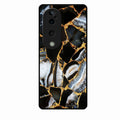 Black Gold Marble Glass Phone Case for Vivo T3 Ultra - ShopOnCliQ