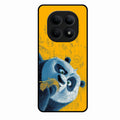 Cute Panda Sketch Premium Glass Phone Case for Redmi Note 15 5G
