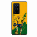 Golden Striker Glass Phone Case for Vivo X70 Pro Plus 5G