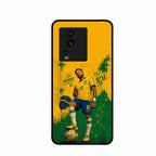 Golden Striker Glass Phone Case for iQOO Neo 7 5G