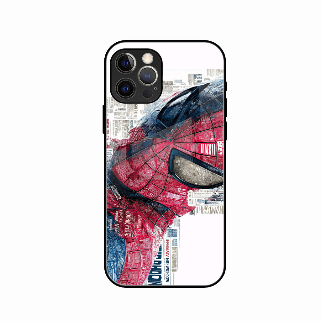Red Blue Web Hero Glass Phone Cover for iPhone 11 Pro - ShopOnCliQ