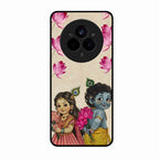 Krishna Eternal Lotus Glass Case for Realme 14 Pro 5G
