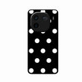 Classic Polka Dot Glass Phone Case for iQOO 12 5G