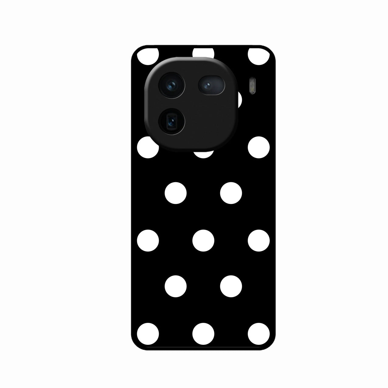 Classic Polka Dot Glass Phone Case for iQOO 12 5G