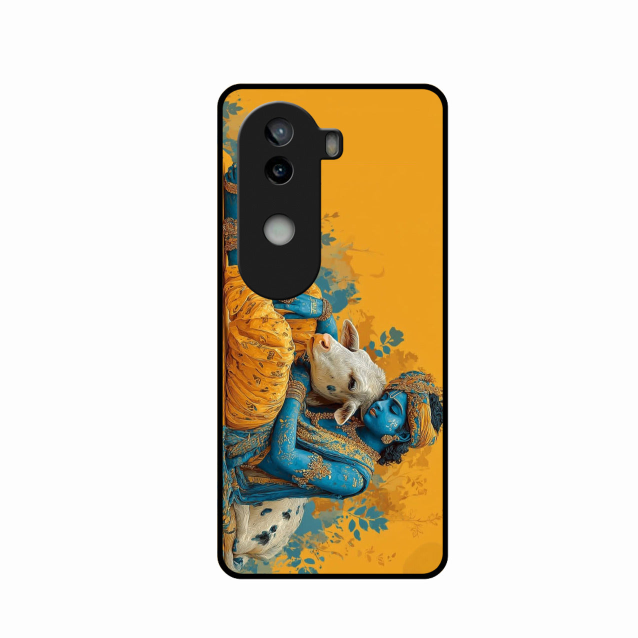 Divine Krishna Gopal Premium Glass Phone Case for iQOO Z9S 5G