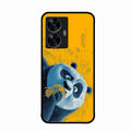 Cute Panda Sketch Premium Glass Phone Case for Realme C55