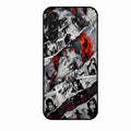 Itachi Uchiha Manga Collage Glass Phone Case for Samsung Galaxy F36 5G