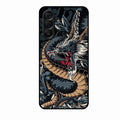 Midnight Dragon Glass Phone Case for Samsung Galaxy A56 5G
