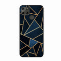 Midnight Gold Geometric Premium Glass Phone Case for Realme C21Y